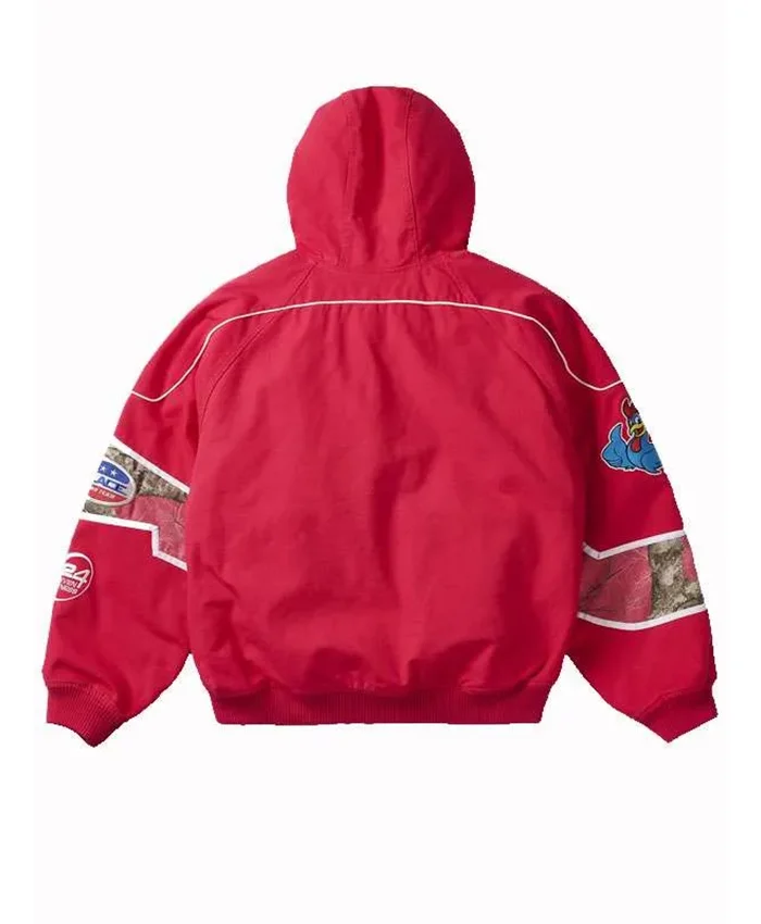 Palace Palvoline Racing Red Hooded Jacket