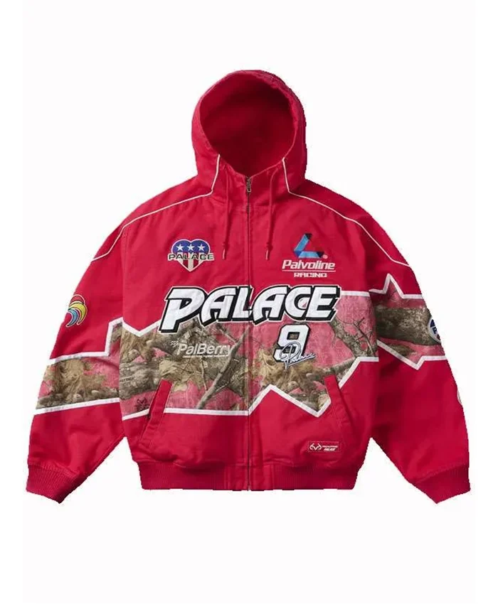 Palace Palvoline Racing Red Hooded Jacket