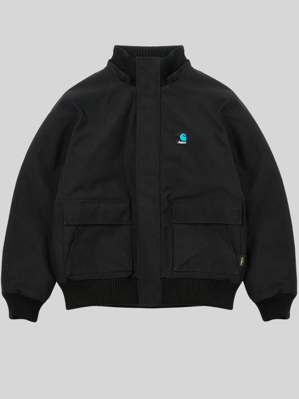 Palace x Carhartt WIP Black Canvas Ranger Jacket