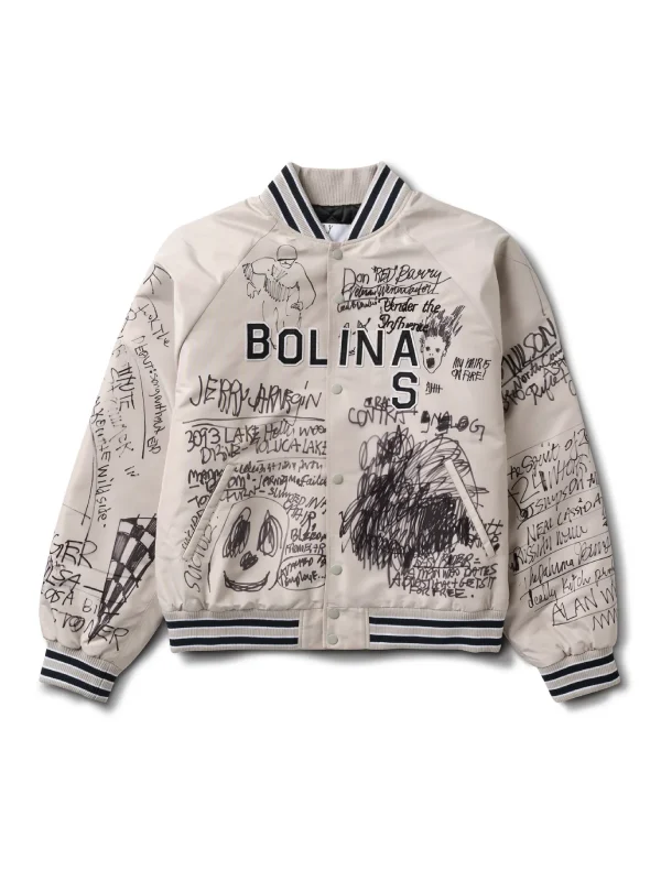Paly Bolinas Bomber Grey Jacket