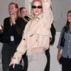 Paris Fashion Week Chanel Show Rosie Huntington Whiteley Jacket