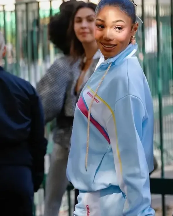 Paris Fashion Week Coi Leray Track Jacket