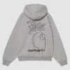 Patta Carhartt WIP Brown Fleece Pullover Hoodie