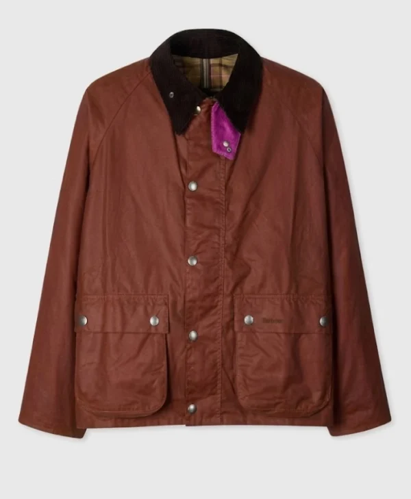 Paul Smith Loves Barbour Key Transport Waxed Jacket