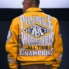 Pelle Pelle All Time Champions Yellow Leather Jacket