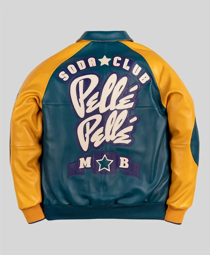 Pelle Pelle Classic Soda Club Plush Leather Jacket