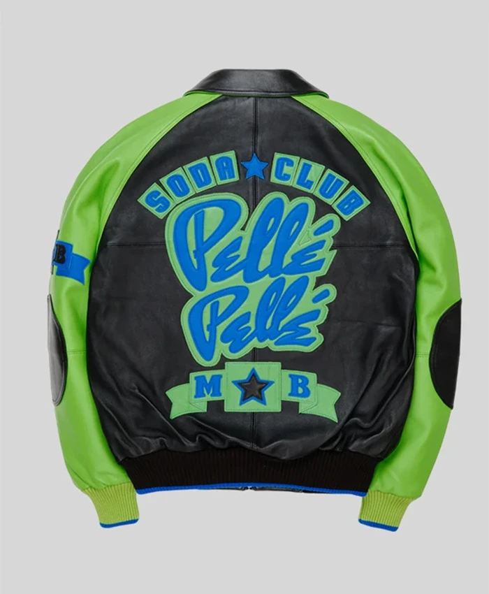 Pelle Pelle Classic Soda Club Plush Leather Jacket