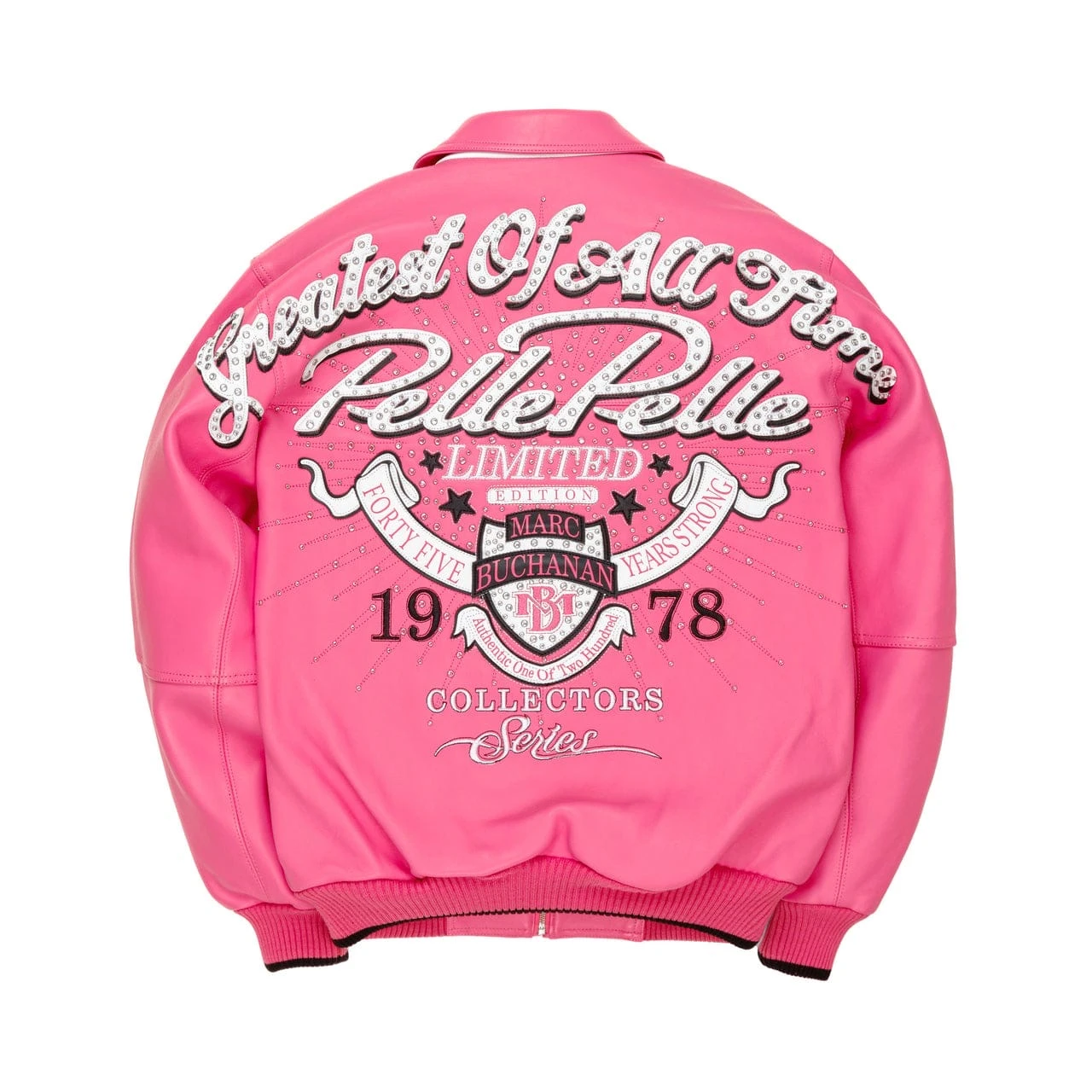 Pelle Pelle Greatest Of All Time Jacket Pink White