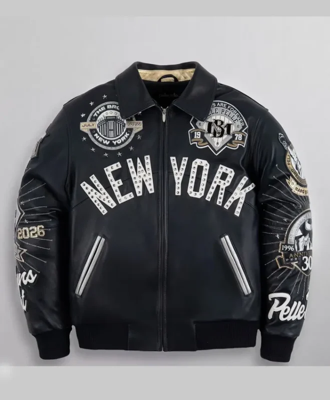 Pelle Pelle New York Yankees Jay-Z Leather Jacket