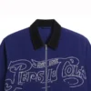 Pepsi Off Season Royal Blue Zipper Jacket