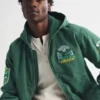 Philadelphia Eagles Abercrombie & Fitch Workwear Hooded Bomber Jacket