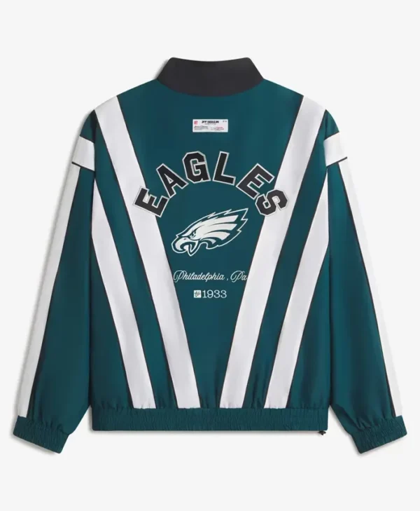 Philadelphia Eagles Off Season x NFL Midnight Green Windbreaker Jacket