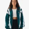 Philadelphia Eagles Off Season x NFL Midnight Green Windbreaker Jacket
