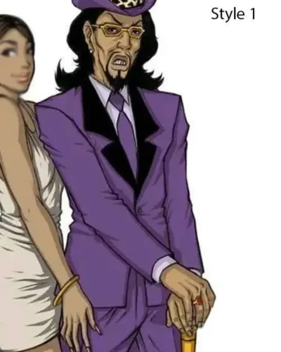 Pimp Named Slickback Costume