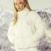 Pink Palm Replica Insulated Outerwear