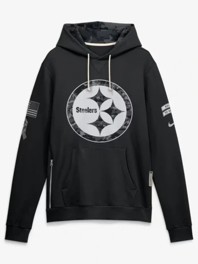 Pittsburgh Steelers 2026 Salute to Service Sideline Hoodie