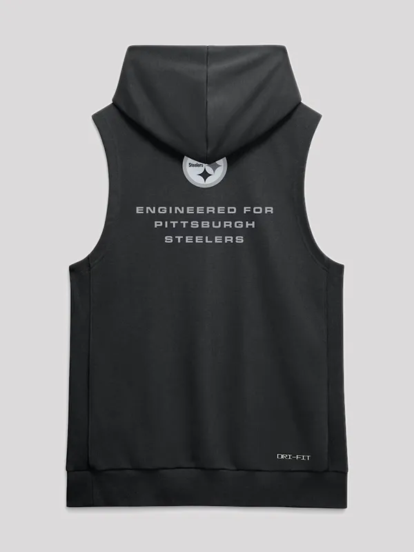 Pittsburgh Steelers 2026 Sideline Sleeveless Hoodie