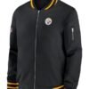 Pittsburgh Steelers Nike Sideline Coach Bomber Jacket