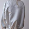 Playboi Carti Opium Silver Satin Bomber Jacket