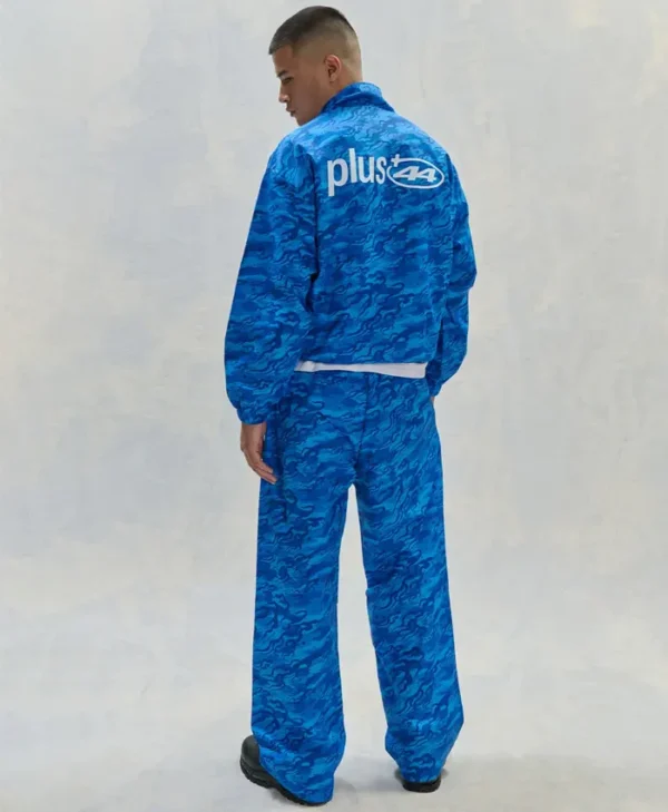 Plus 44 Lewis Hamilton Blue Camo Tracksuit