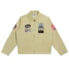 Plus 44 Patch Utility Jacket Sand Khaki