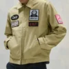 Plus 44 Patch Utility Jacket Sand Khaki