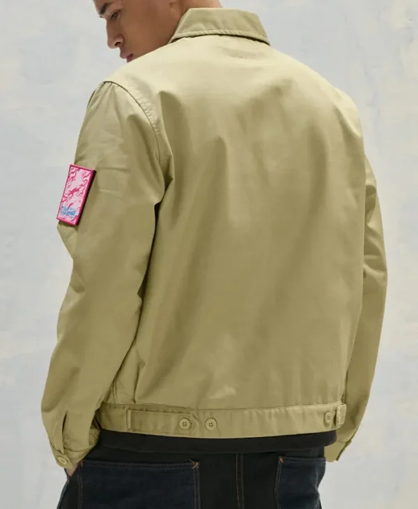 Plus 44 Patch Utility Jacket Sand Khaki