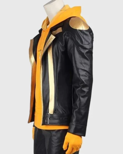 Pokémon Go Team Instinct Spark Leather Jacket