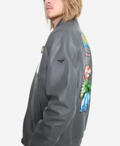 Pokemon Venusaur Green Real Leather Jacket