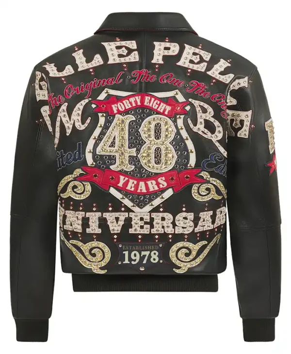 Polo G Pelle Pelle Black Leather Jacket