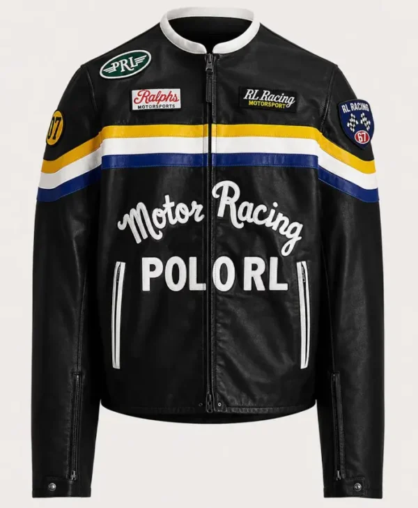 Polo Ralph Lauren Black Racing Jacket