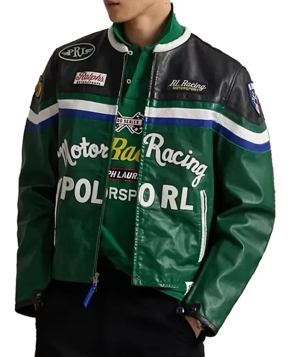 Polo Ralph Lauren Green Racing Jacket