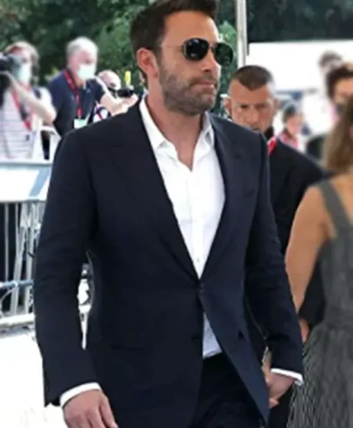 Premiere Event Ben Affleck The Last Duel Blazer Coat