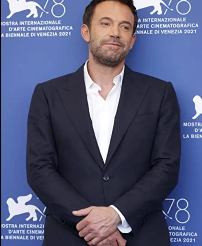 Premiere Event Ben Affleck The Last Duel Blazer Coat