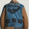 Premium E Oversized Utility Flap Pocket Jacket