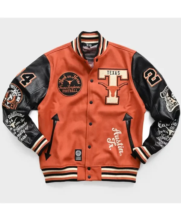 ROF x Texas Longhorns x Earl Campbell x Ricky Williams Jacket