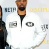 RZA The Disciple A Wu-Tang Fable White Leather Jacket