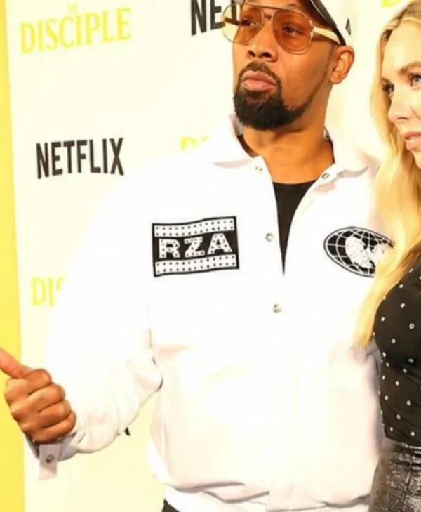RZA The Disciple A Wu-Tang Fable White Leather Jacket