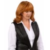 Reba McEntire Happy’s Place Season 3 Leather Vest