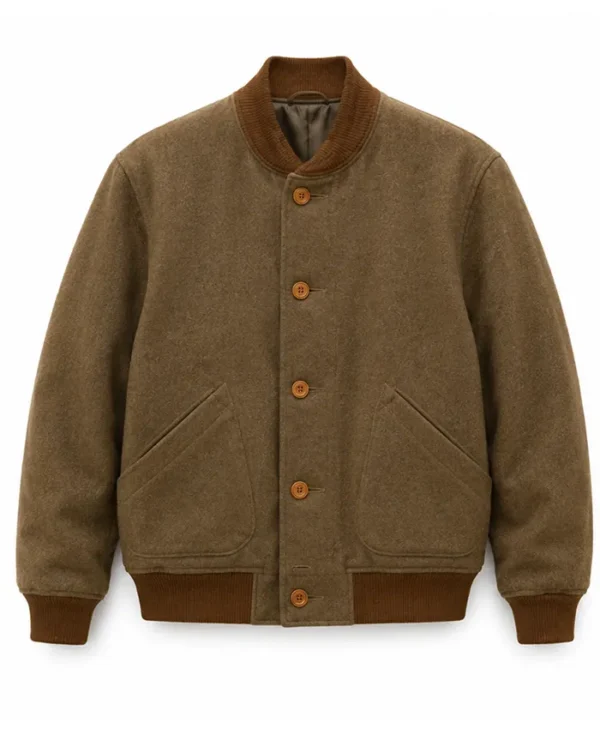 Rivals S02 Aidan Turner Brown Wool Jacket