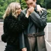 Rivals S02 Rupert Campbell Black Leather Trench Coat