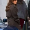 Rivals S2 Taggie O Hara Grey Wool Coat