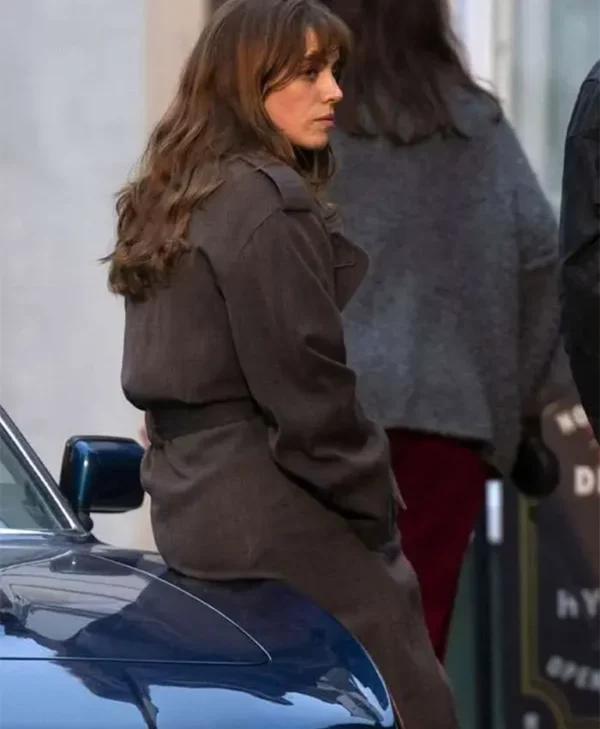 Rivals S2 Taggie O Hara Grey Wool Coat