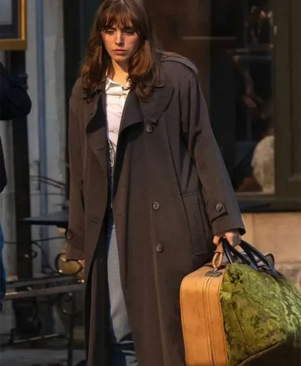 Rivals S2 Taggie O Hara Grey Wool Coat