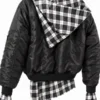 Rocky DON’T BE DUMB Mute Flannel Bomber Jacket