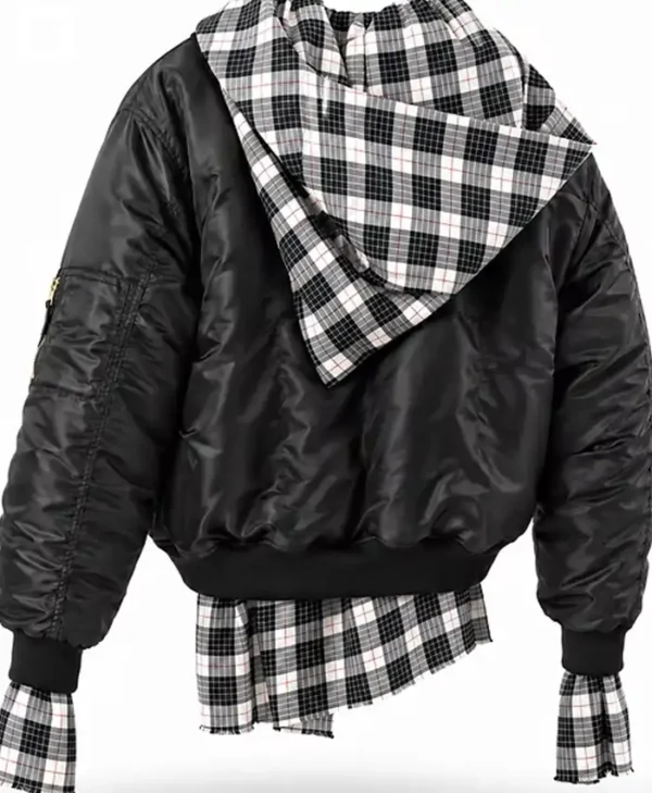 Rocky DON’T BE DUMB Mute Flannel Bomber Jacket