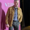 Russell Tovey Screening QUEER EDWARD II Suede Jacket