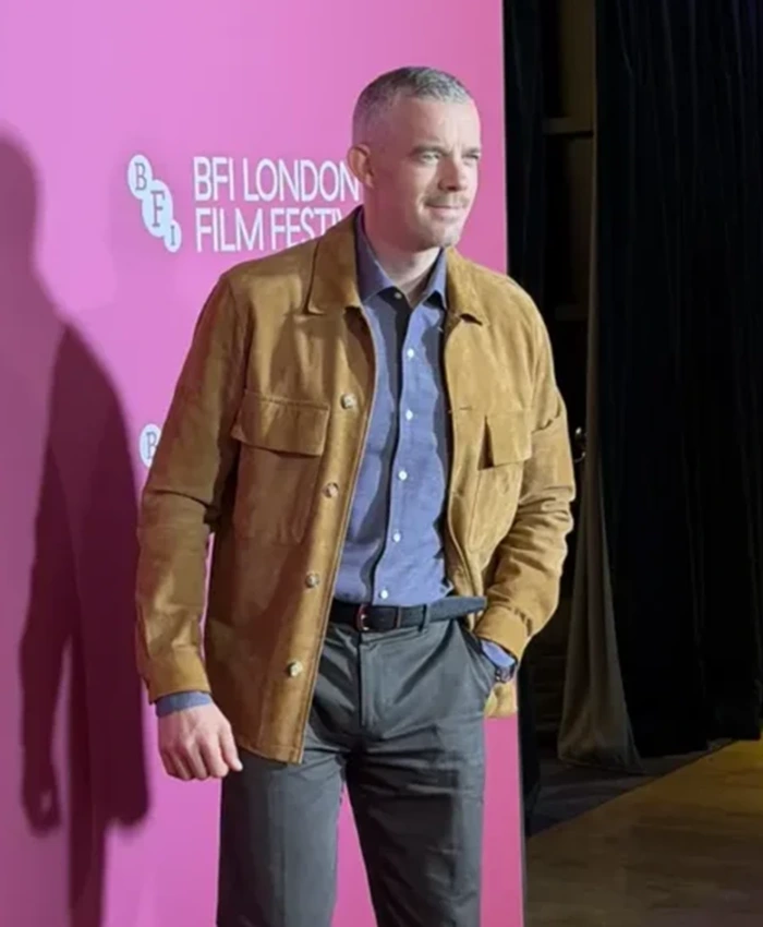 Russell Tovey Screening QUEER EDWARD II Suede Jacket