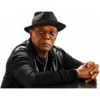 Samuel L Jackson Frisco King Black Leather Jacket