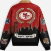 San Francisco 49ers Skyline Vegan Leather Jacket